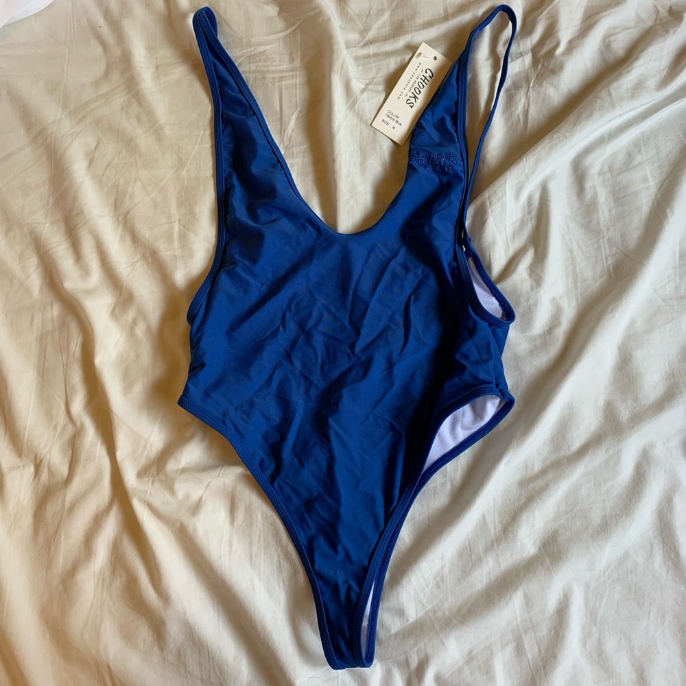 Blue ChooksLA bathing suit